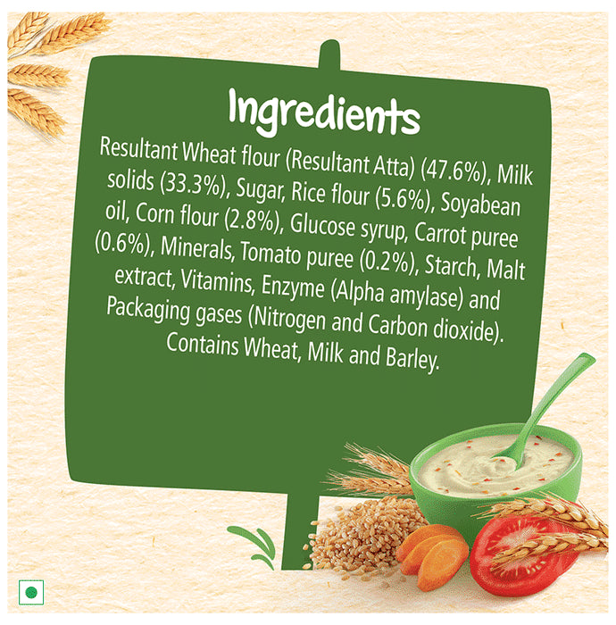 Nestle Cerelac Baby (10 months+) Cereal with Milk, Iron, Vitamins & Minerals | Wheat-Rice Mixed Veg