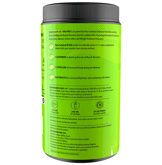 Naturyz Instantized BCAA 7000 PRO Glutamine, Citruline Mango