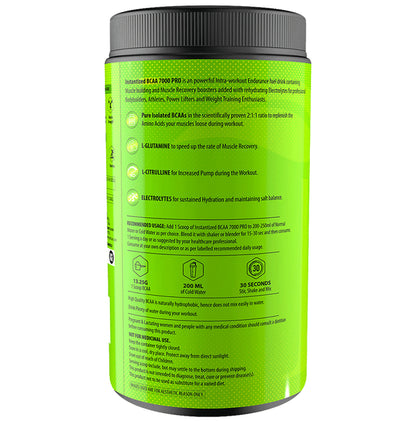 Naturyz Instantized BCAA 7000 PRO Glutamine, Citruline Mango
