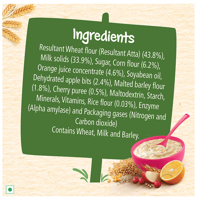 Nestle Cerelac Baby Cereal with Iron, Vitamins & Minerals | From 12 to 24 Months | Multigrain & Fruits