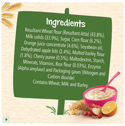 Nestle Cerelac Baby Cereal with Iron, Vitamins & Minerals | From 12 to 24 Months | Multigrain & Fruits