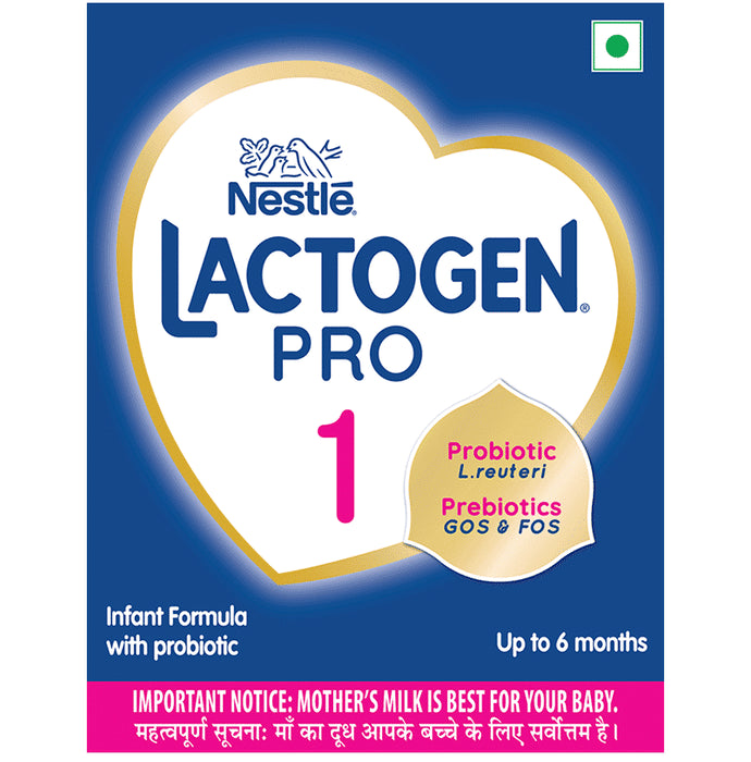 Nestle Lactogen Pro 1, Infant Formula Up To 6 Months With Probiotic And Prebiotics Refill - Classic Derma