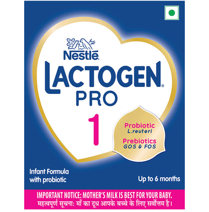 Nestle Lactogen Pro 1, Infant Formula Up To 6 Months With Probiotic And Prebiotics Refill - Classic Derma