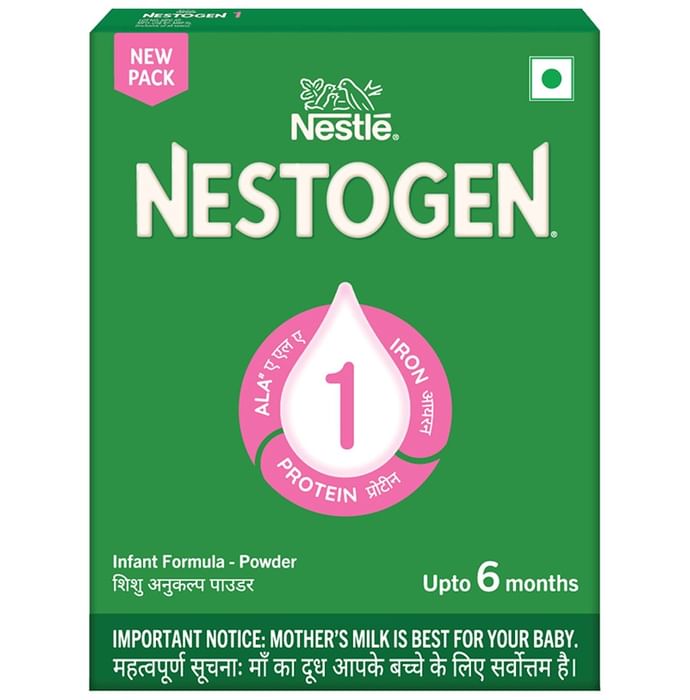 Nestle Nestogen 1 Infant Formula with Protein, Iron, Vitamin A & C | Powder - Classic Derma