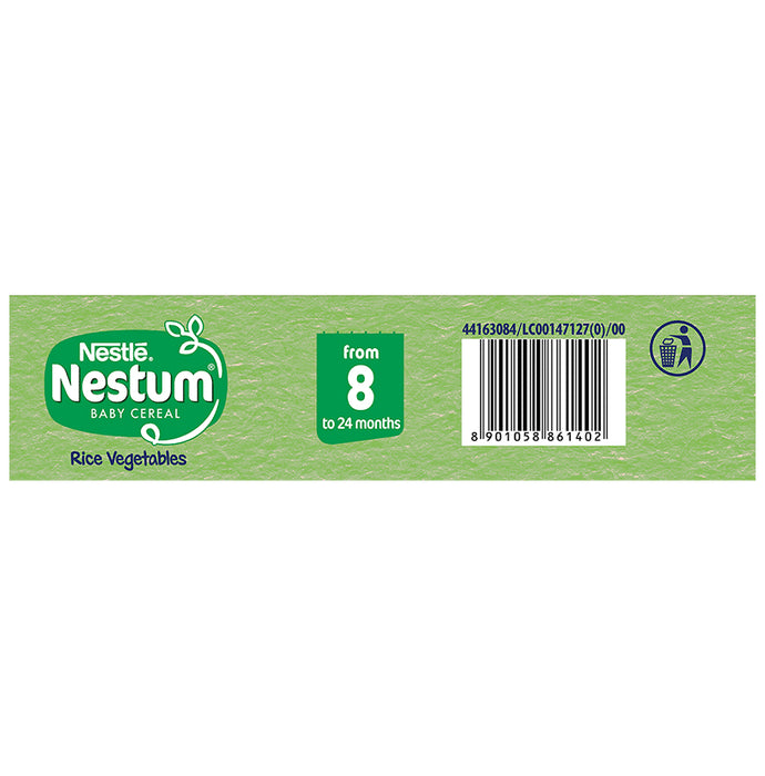 Nestle Nestum Baby Cereal From 8 to 24 Months Rice Vegetables