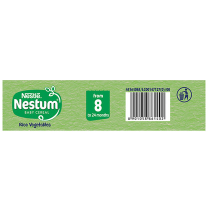 Nestle Nestum Baby Cereal From 8 to 24 Months Rice Vegetables