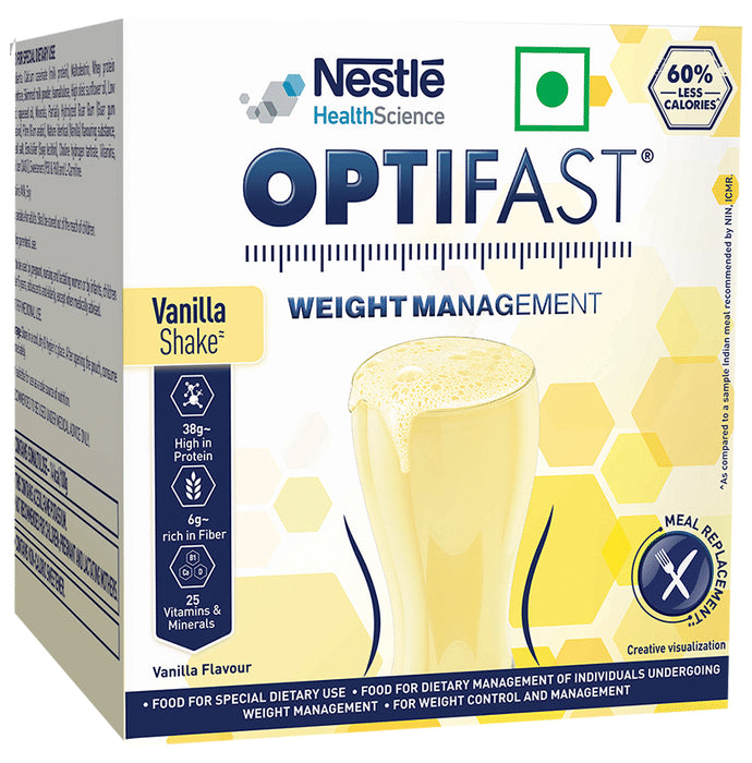 Nestle Optifast Weight Management Shake (50gm Each) Vanilla Shake - Classic Derma