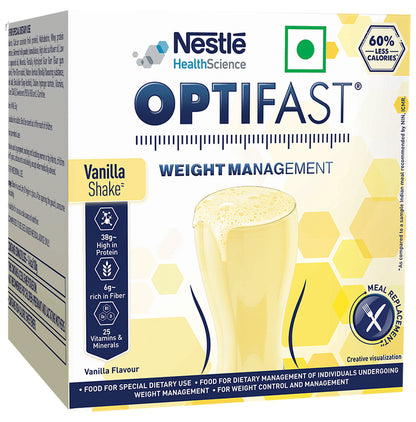 Nestle Optifast Weight Management Shake (50gm Each) Vanilla Shake - Classic Derma