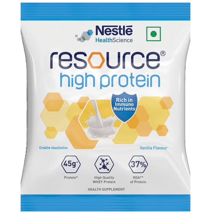 Nestle Resource High Protein Sachet (50gm Each) Vanilla