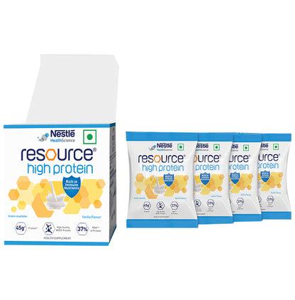 Nestle Resource High Protein Sachet (50gm Each) Vanilla