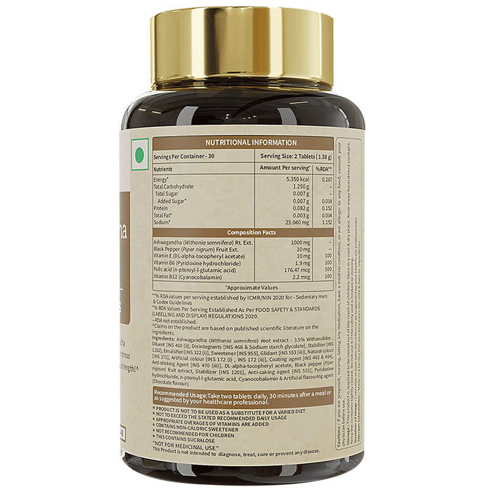 Neuherbs Ashwagandha 1000 Plus Tablet
