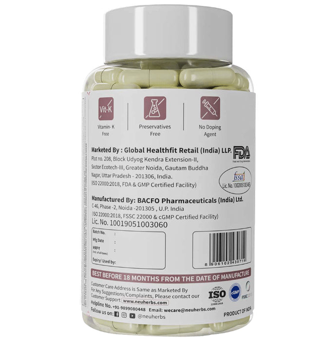Neuherbs Hair-Skin Vitamins with Hyaluronic Acid | Capsule