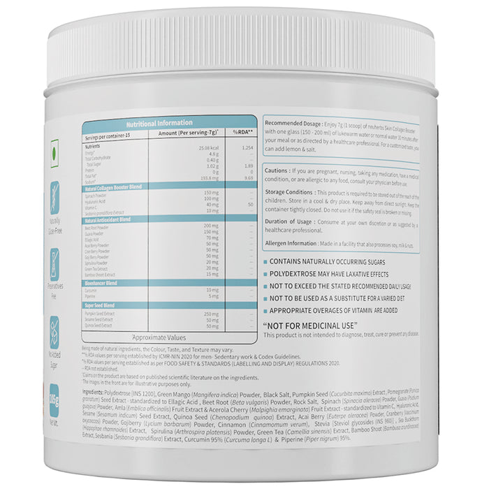 Neuherbs Skin Collagen Booster Powder Mix Fruit