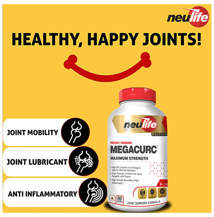 Neulife Megacurc Maximum Strength Softgels