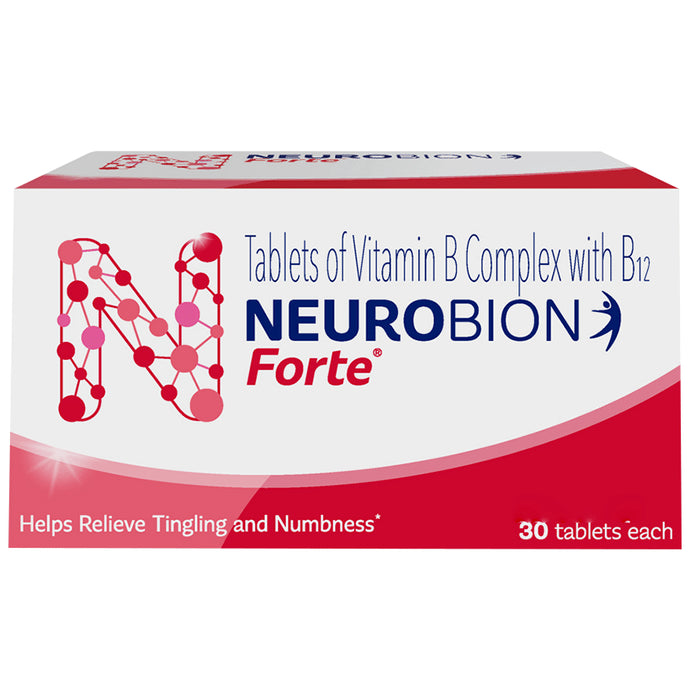 Neurobion Forte Tablet with Vitamin B12 | Helps Manage Numbness and Tingling Sensation Tablet - Classic Derma