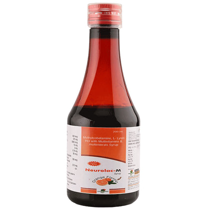 Neurolac-M Syrup Orange Sugar Free