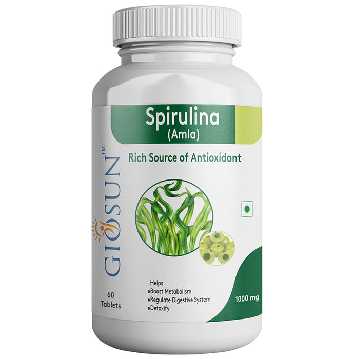 Giosun Spirulina (Amla) 1000mg Tablet - Classic Derma