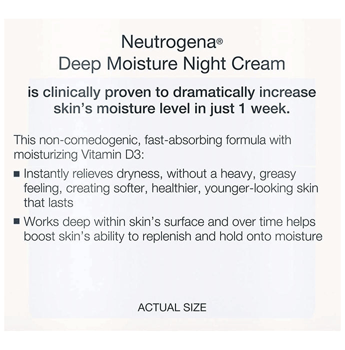 Neutrogena Deep Moisture Night Cream