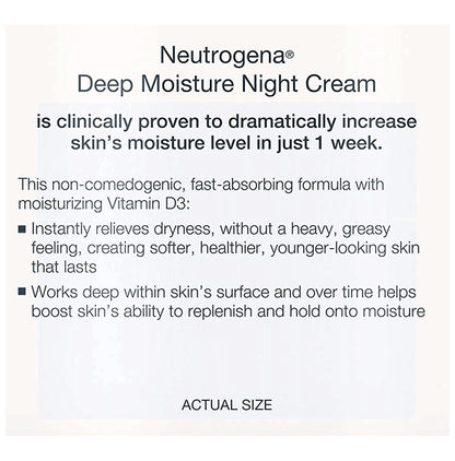 Neutrogena Deep Moisture Night Cream