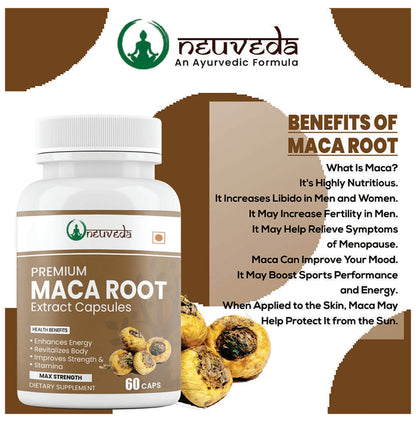 Neuveda Premium Maca Root Extract Capsule