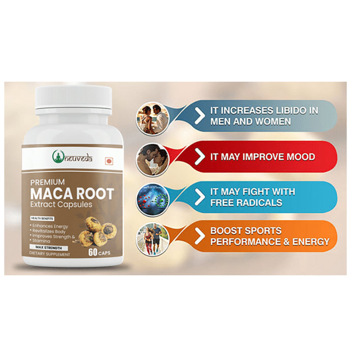 Neuveda Premium Maca Root Extract Capsule