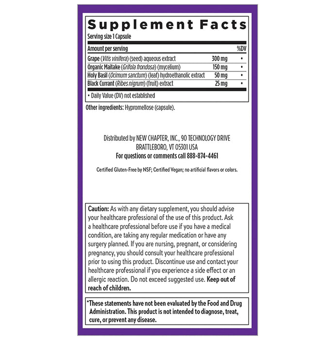 New Chapter Blood Pressure Balance Vegan Capsule