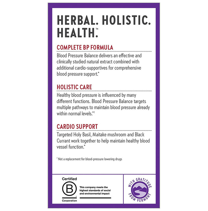New Chapter Blood Pressure Balance Vegan Capsule