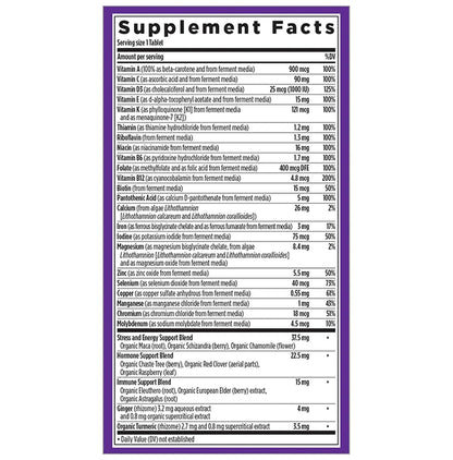 New Chapter One Daily Every Women's Multivitamin Vegetarian Tablet