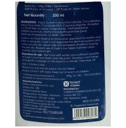 New Fash X Gel Face Wash