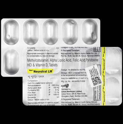 New Neurotrat LM Tablet - Classic Derma
