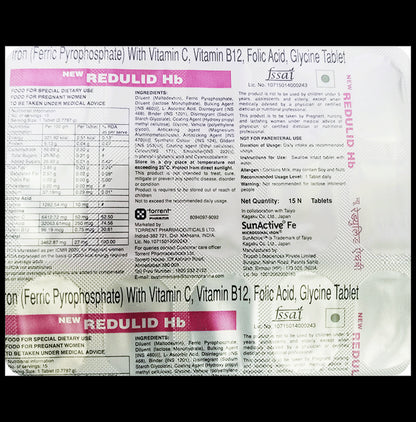 New Redulid Hb Tablet - Classic Derma