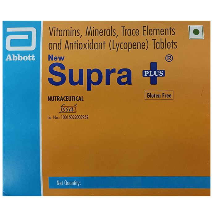 New Supra Plus Tablet Gluten Free - Classic Derma
