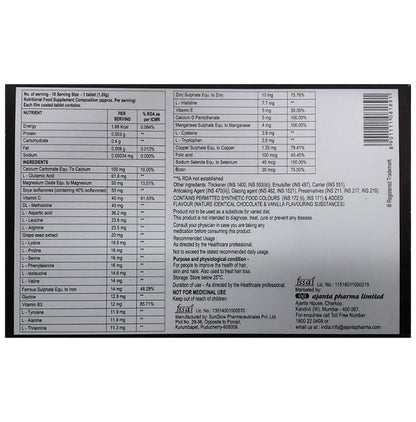 New Tricogro Tablet Chocolate and Vanilla