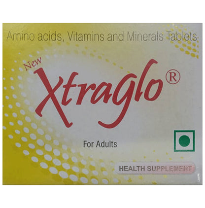 New Xtraglo Tablet with Amino Acids, Vitamins & Minerals - Classic Derma
