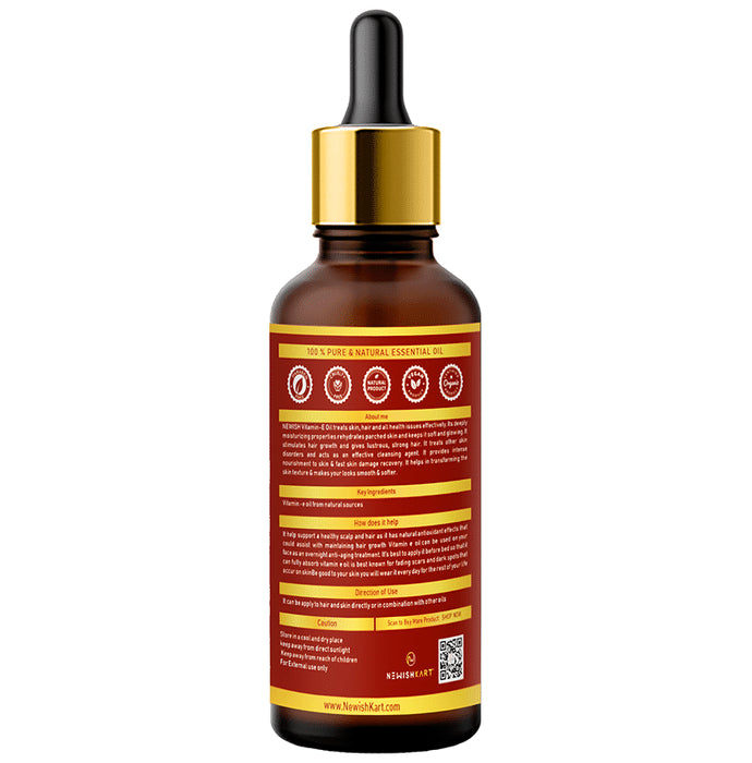 Newish Vitamin E 100% Pure Essential Oil