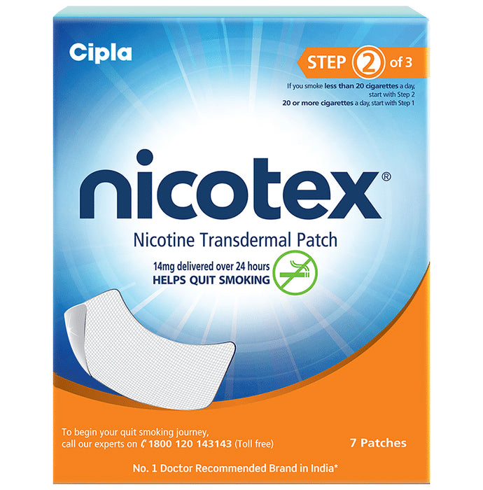Nicotex 14mg Transdermal Patch - Classic Derma