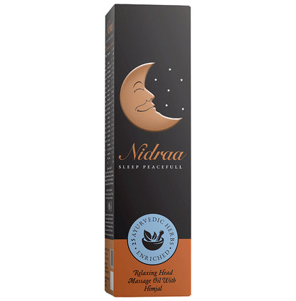 Nidraa Relaxing Head Massage Oil with Himjal - Classic Derma