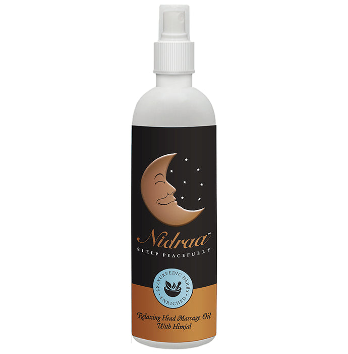 Nidraa Relaxing Head Massage Oil with Himjal