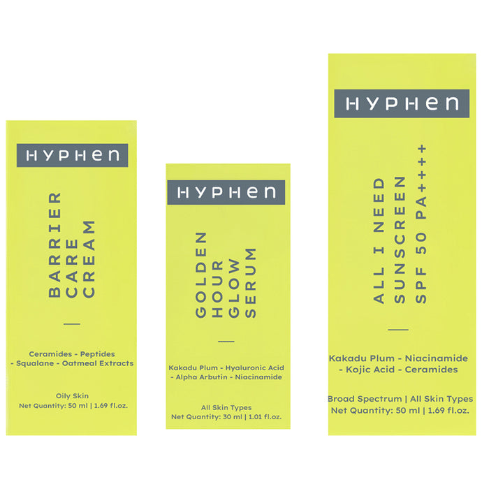 Hyphen Hyphen Skincare Routine for Oily & Combination Skin - Classic Derma