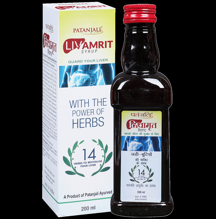 Patanjali Ayurveda Liv-Amrit Syrup | For Liver Health - Classic Derma