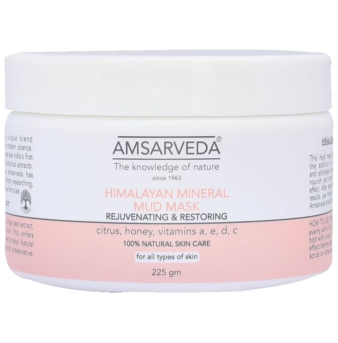 Amsarveda Himalayan Mud Mask Rejuvenating & Nourishing - Classic Derma