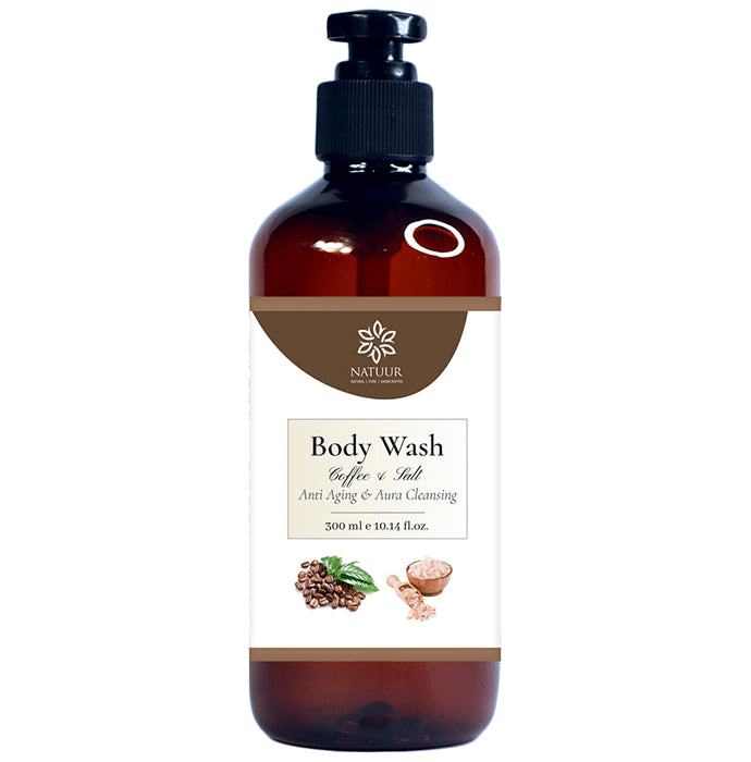 Natuur Anti-Aging & Aura Cleansing Body Wash Coffee & Salt - Classic Derma