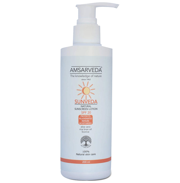 Amsarveda Sunveda Sunscreen Lotion - Classic Derma