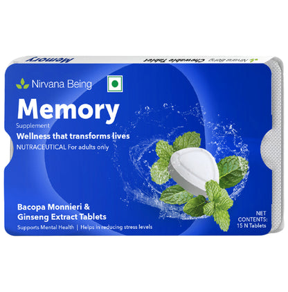 Nirvana Being Memory Tablet (15 Each) - Classic Derma