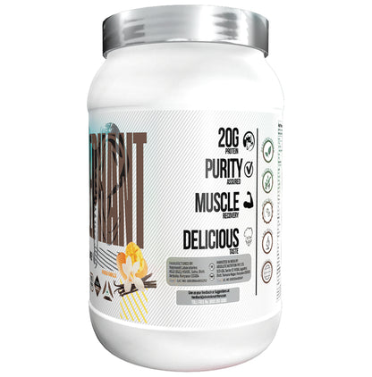 Knockout The Elephant Premium Mass Gainer Powder Mango Vanilla with Free Shaker