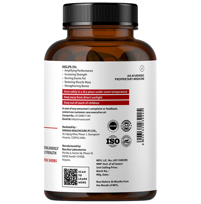 Nirvasa Maxx Josh Tablet (60 Each)