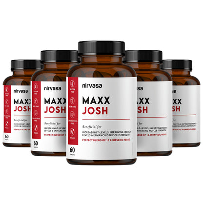 Nirvasa Maxx Josh Tablet (60 Each) - Classic Derma