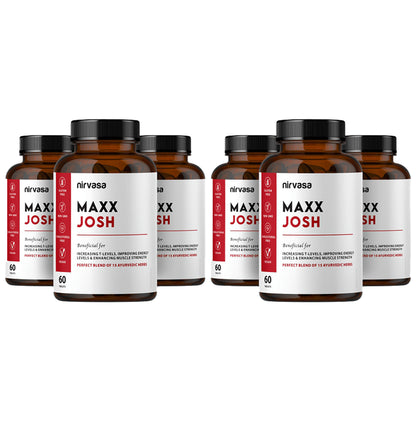 Nirvasa Maxx Josh Tablet (60 Each) - Classic Derma