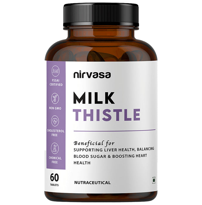 Nirvasa Milk Thistle Tablet (60 Each) - Classic Derma