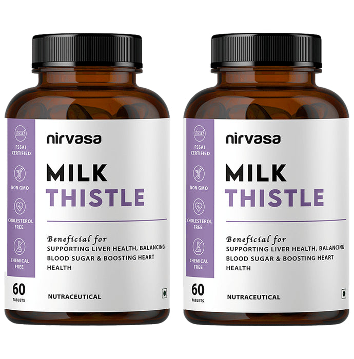 Nirvasa Milk Thistle Tablet (60 Each) - Classic Derma